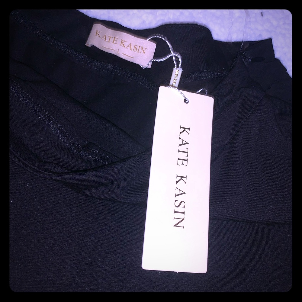 Kate Kasin Black Mini Skirt